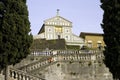 Church of Saint Minas Florence Italy Armenian Prince hill top of alle Croce marble staircase