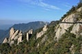 Top of the hills at Mount Jiuhua, Nine Glorious Mountains