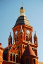 Old red Courthouse in Dallas Texas Royalty Free Stock Photo