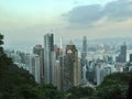 Hongkong skyline top