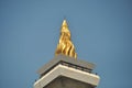 the top of the Jakarta National Monument, where you can see a large piece of gold