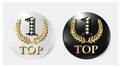 Top 1 labels, badges or tags