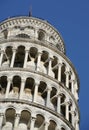 Top of leaning tower of Pisa