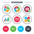 Top-level domains signs. Com, Eu, Net and Org. Royalty Free Stock Photo