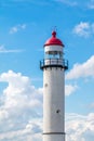 Top of lighthouse, Netherlands Royalty Free Stock Photo