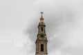 Top of the main church in Fatima, Portugal