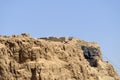 Top of Masada stronghold, Israel. Royalty Free Stock Photo