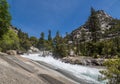 At the top of Mist Falls, Kings Canyon, CA