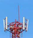 Top of mobile telephone antenna Royalty Free Stock Photo