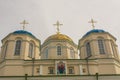 Top of monastery in Ostroh - Ukraine.