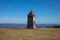 the top of the mont beauvray in the morvan nature area in france Royalty Free Stock Photo