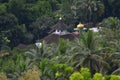 Top of mosque in the middle of nowhere Royalty Free Stock Photo