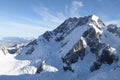 Top of Mount Cook Peak, South New Zealand