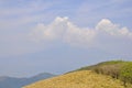 Top of Mount Fuji cloudy landscape from Fuji - Hakone - Izu National Park in Japan Royalty Free Stock Photo