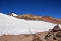 On top of Mount Sabalan Volcano , Iran