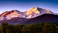 Top of Mount Shasta Royalty Free Stock Photo