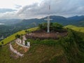 Top of Mount Tapyas, Coron, The Philippines - Aerial Photograph