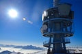 Top of Rigi Alp in Switzerland, Europe