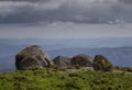 In the top of the mountains, land of the Iberian Wolf, Geres National Park, Minho.