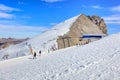 Top of Mt. Titlis in Switzerland