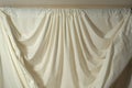 Top of muslin backdrop with folds Royalty Free Stock Photo