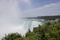 On the top of the Niagara Falls Group Royalty Free Stock Photo