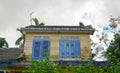 Top of old house with garden in Hoi an, Vietnam Royalty Free Stock Photo