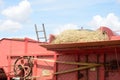 Top of old Threshing Machine Royalty Free Stock Photo