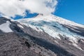 Top of Osorno Volcano. South Patagonia Royalty Free Stock Photo