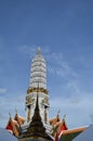 Top pagoda. Royalty Free Stock Photo