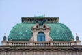 Top of Palais Equitable in Vienna, Austria