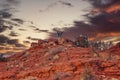 The Top of Park Avenue Trail at Arches National Park