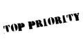 Top Priority rubber stamp Royalty Free Stock Photo
