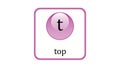 Top quark icon