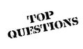 Top Questions rubber stamp