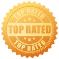 Top rated gold award medal