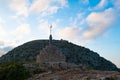 Top of rocky Mountain Montgri, Catalonia