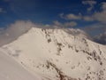 top of romania-Moldoveanu peak