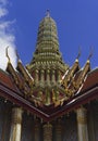 Top Roof of Bangkok Grand Palace Royalty Free Stock Photo