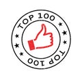 Top 100 rubber stamp Royalty Free Stock Photo