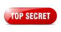 top secret button. top secret sign. key. push button. Royalty Free Stock Photo