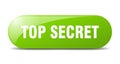 top secret button. top secret sign. key. push button. Royalty Free Stock Photo