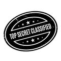 Top Secret Classified rubber stamp Royalty Free Stock Photo