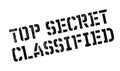 Top Secret Classified rubber stamp Royalty Free Stock Photo