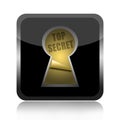 Top secret document icon Royalty Free Stock Photo