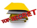 Top Secret Documents Royalty Free Stock Photo