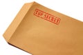 Top secret envelope A