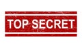 Top Secret Rubber Stamp Illustration Icon Royalty Free Stock Photo