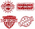 Top Secret Stamp Royalty Free Stock Photo