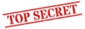 top secret stamp Royalty Free Stock Photo